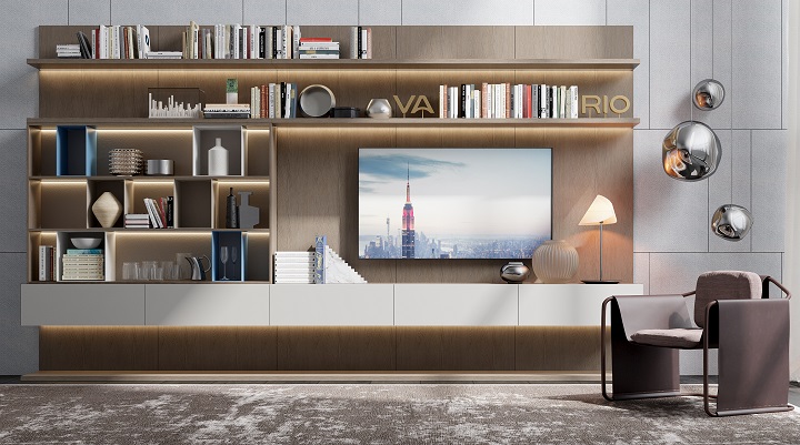 書(shū)柜電視柜組合圖片