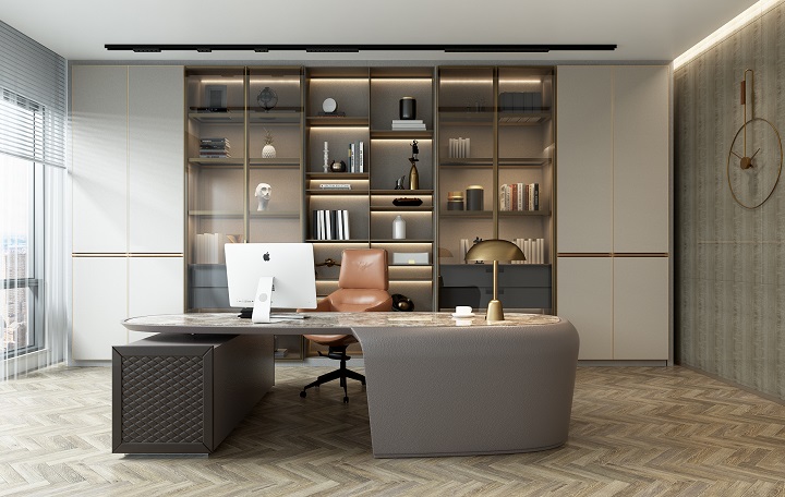 鋁套盒書(shū)房書(shū)柜圖片