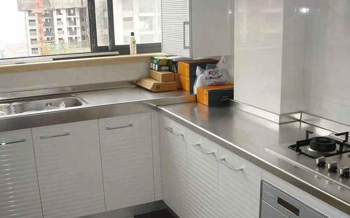 不銹鋼櫥柜臺(tái)面圖片